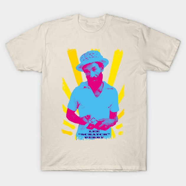 Lee Scratch Perry T-Shirt by HAPPY TRIP PRESS